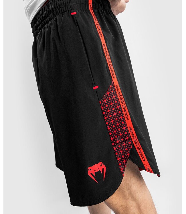 UFC UFC x VENUM Performance Institute Trainingshose Schwarz Rot