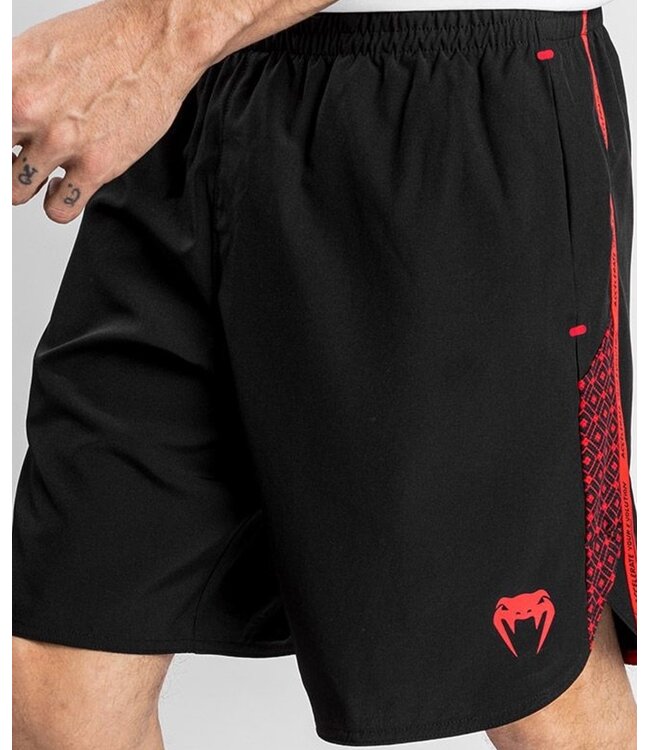 UFC x VENUM Performance Institute Training Short Black Red
