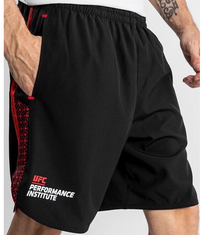UFC UFC x VENUM Performance Institute Trainingshose Schwarz Rot