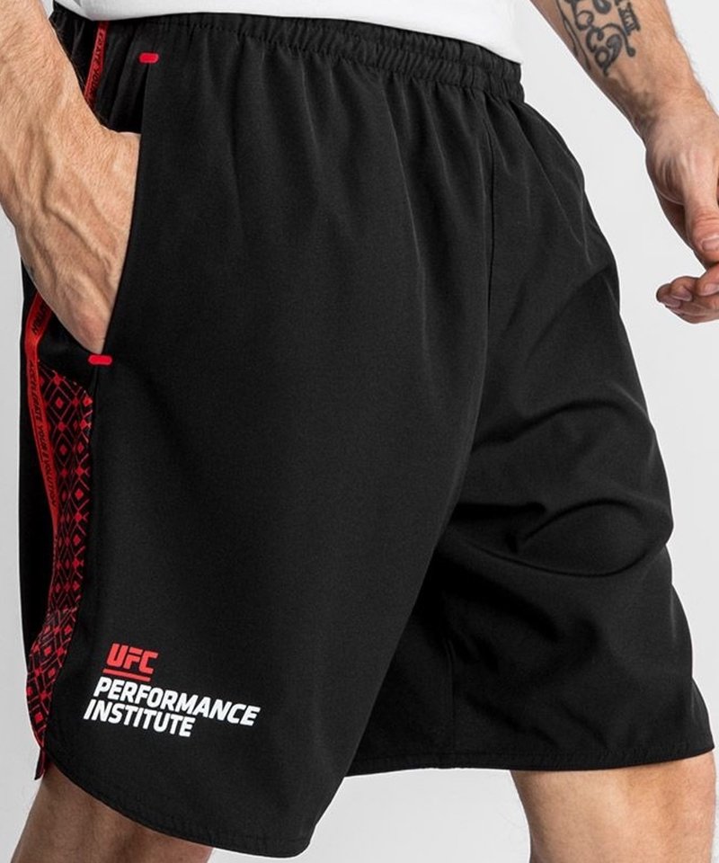 UFC | Venum UFC x VENUM Performance Institute Trainingshose Schwarz Rot