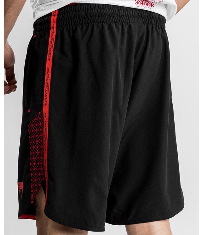 UFC x VENUM Performance Institute Trainingsshort Zwart Rood