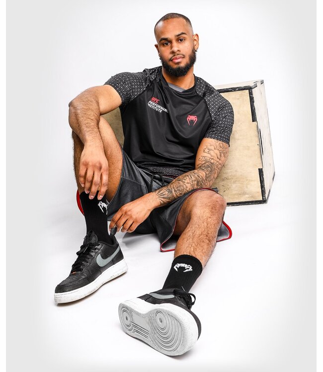 UFC x VENUM Performance Institute Dry Tech T-Shirt Black Red