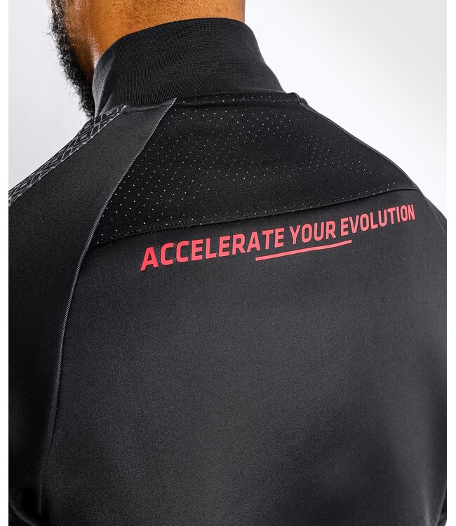 UFC x VENUM Performance Institute Trainingsjacke Schwarz Rot