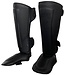 PunchR™ Electric Kickboxing Muay Thai Shin Guards Black Black Microfiber