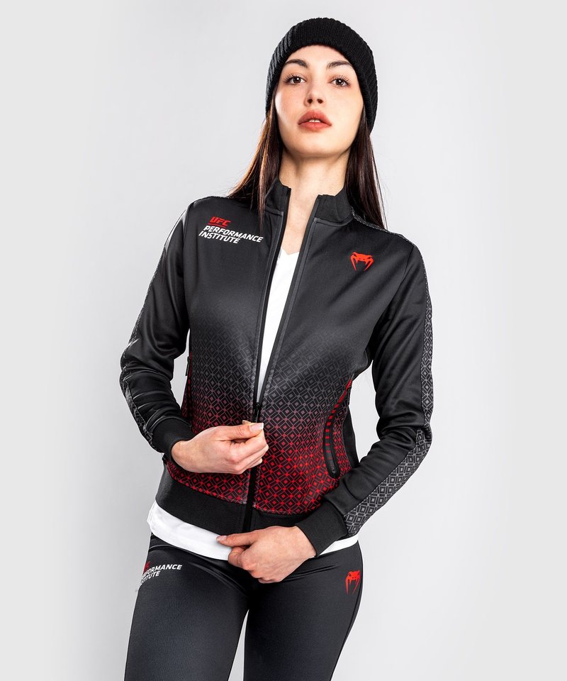 UFC | Venum UFC Venum Performance Institute Jacke Damen Schwarz Rot