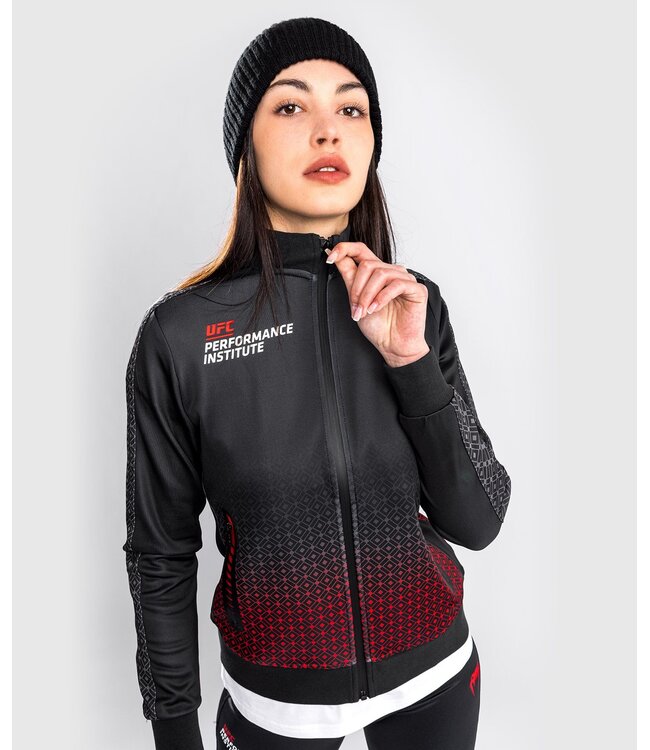 UFC Venum Performance Institute Jacke Damen Schwarz Rot