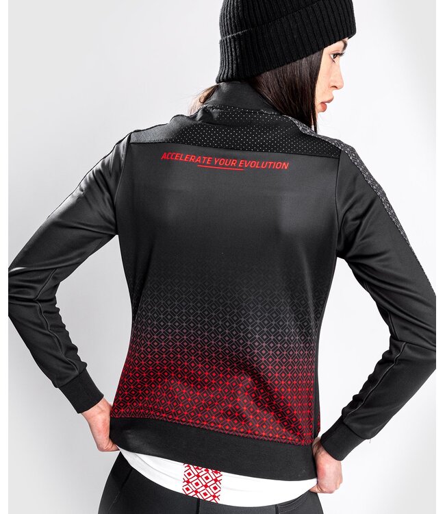 UFC Venum Performance Institute Jacket Women Black Red