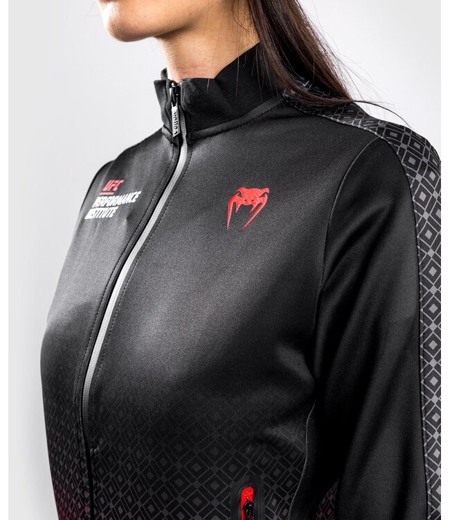 UFC Venum Performance Institute Jacket Women Black Red