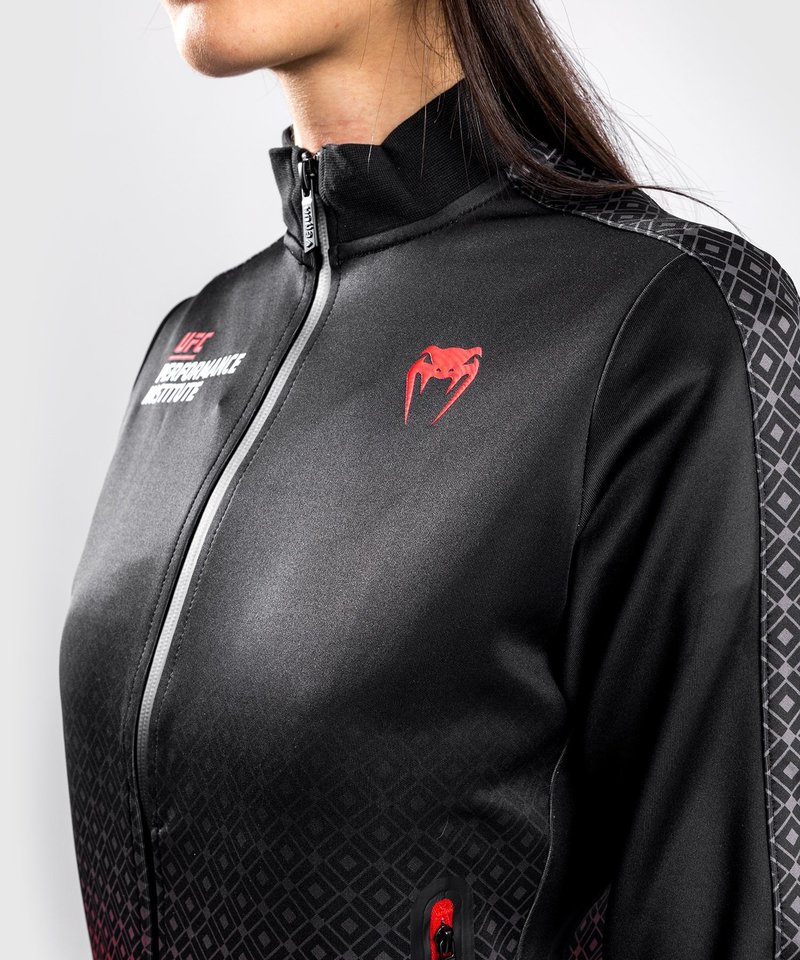 UFC UFC Venum Performance Institute Jacke Damen Schwarz Rot