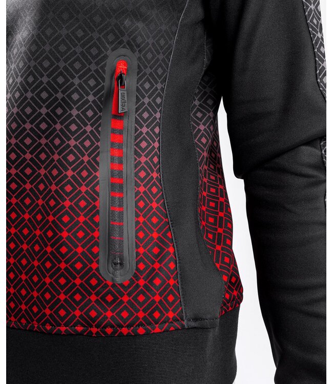 UFC Venum Performance Institute Jacke Damen Schwarz Rot