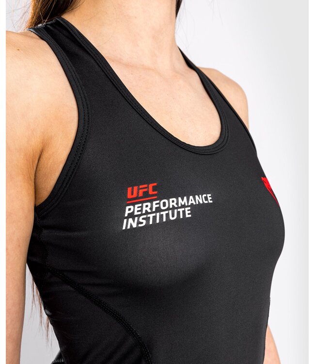 UFC Venum Dry Tech Performance Institute Tanktop Dames Zwart Rood