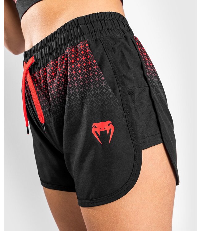 UFC UFC Venum Performance Institute Trainingshose Damen Schwarz Rot