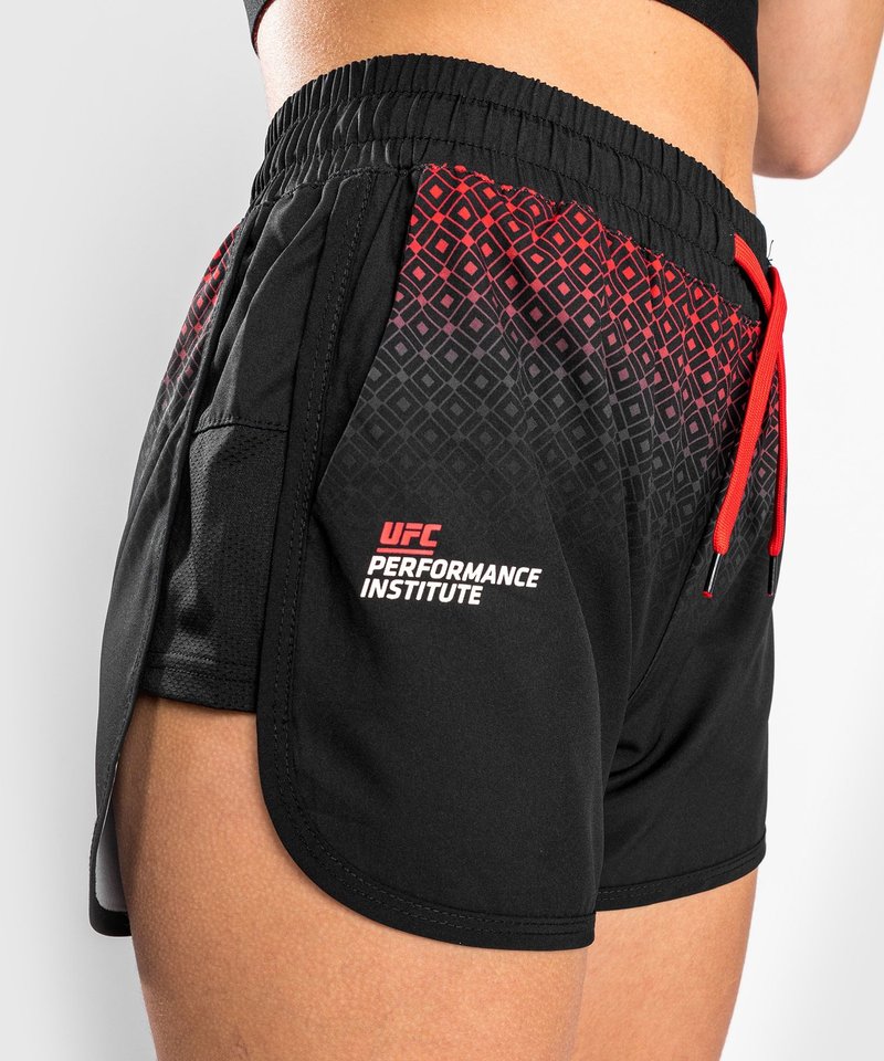 UFC | Venum UFC Venum Performance Institute Trainingsshort Dames Zwart Rood