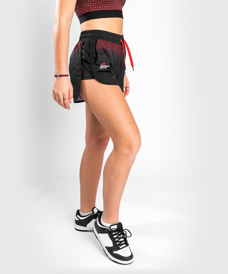 UFC | Venum UFC Venum Performance Institute Trainingsshort Dames Zwart Rood