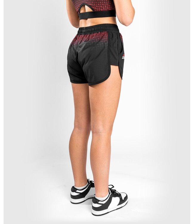 UFC Venum Performance Institute Training Short Women Black Red