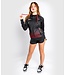 UFC UFC Venum Performance Institute Hoodie Damen Schwarz Rot