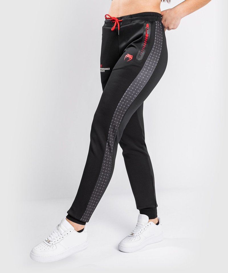 UFC UFC Venum Performance Institute Joggingbroek Dames Zwart Rood