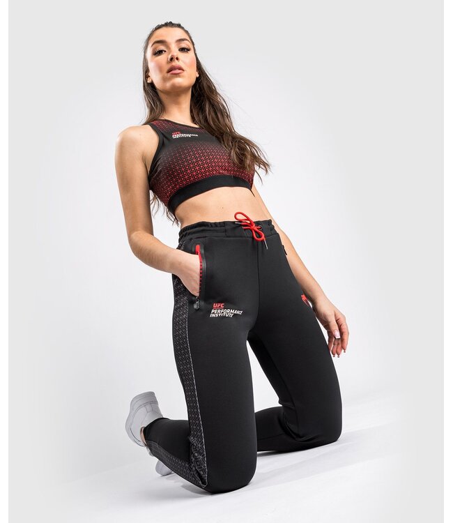 UFC Venum Performance Institute Sweatpants Women Black Red
