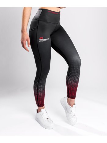 UFC UFC Venum Performance Institute Sportlegging Dames Zwart Rood