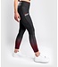 UFC Venum Performance Institute Sportleggings Damen Schwarz Rot