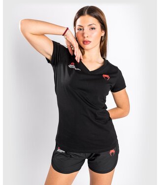 UFC UFC Venum Performance Institute T-Shirt Dames Zwart