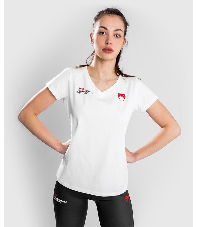UFC UFC Venum Performance Institute T-Shirt Damen Weiß