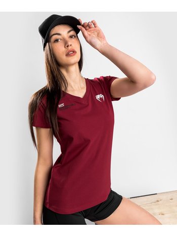 UFC UFC Venum Performance Institute T-Shirt Dames Rood