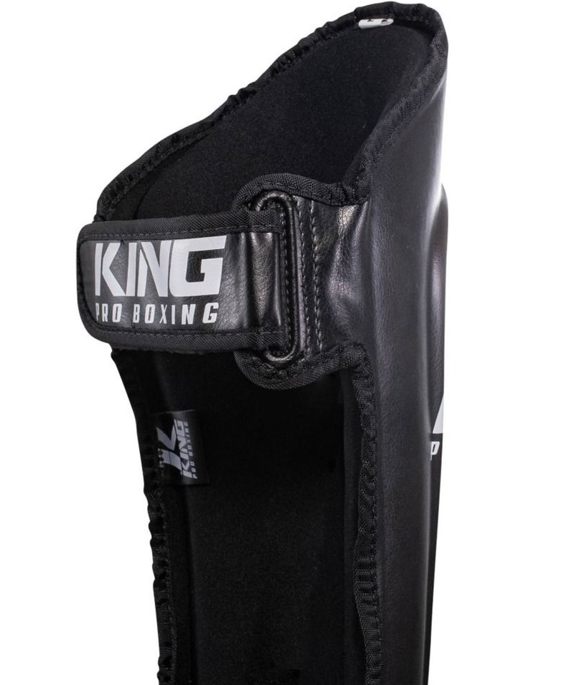 King Pro Boxing King Pro Boxing Shinguards KPB/SGL 7 Black White