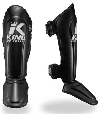 King Pro Boxing King Pro Boxing Schienbeinschützer KPB/SGL 7 Schwarz Weiß