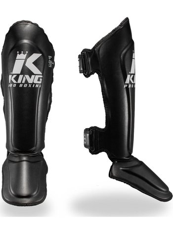 King Pro Boxing King Pro Boxing Schienbeinschützer KPB/SGL 7 Schwarz Weiß