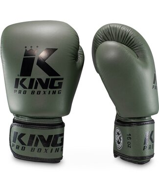 King Pro Boxing King Pro Boxing Boxhandschuhe Militär KPB/BGVL 3 Leder