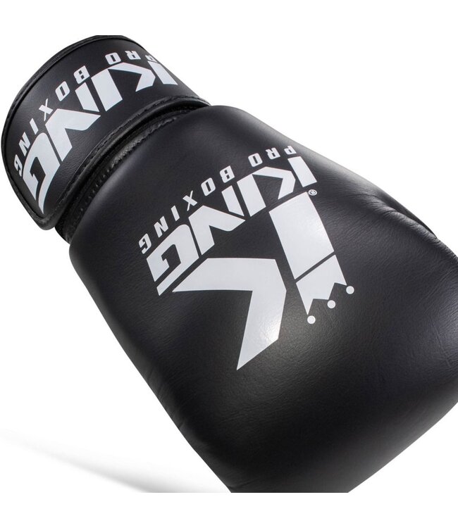 King Pro Boxing Bokshandschoenen Zwart KPB/BGVL 3 Leder
