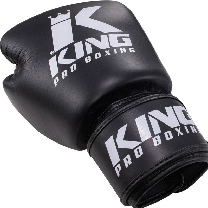 King Pro Boxing King Pro Boxing Boxing Gloves KPB/BGVL 3 Leather Black