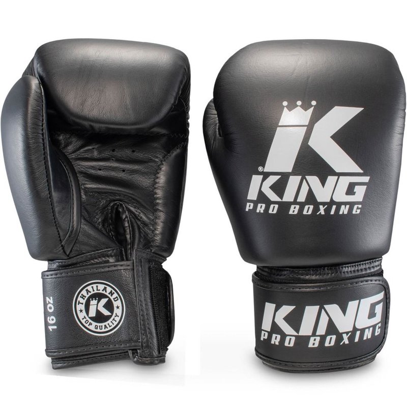 King Pro Boxing King Pro Boxing Bokshandschoenen Zwart KPB/BGVL 3 Leder