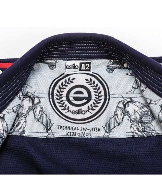 Tatami Estilo 5.0 Premier BJJ Gi Kimono Navy Blue