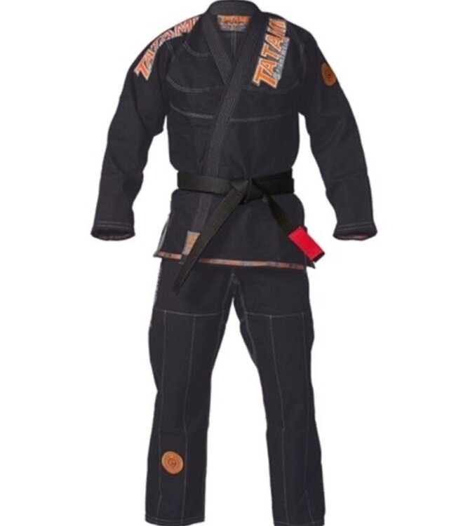 Tatami Fightwear Estilo BJJ Gi Kimono 4.0 Navy Blauw Oranje