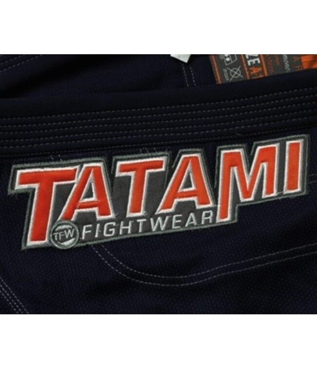 Tatami Fightwear Estilo BJJ Gi Kimono 4.0 Navy Blue Orange