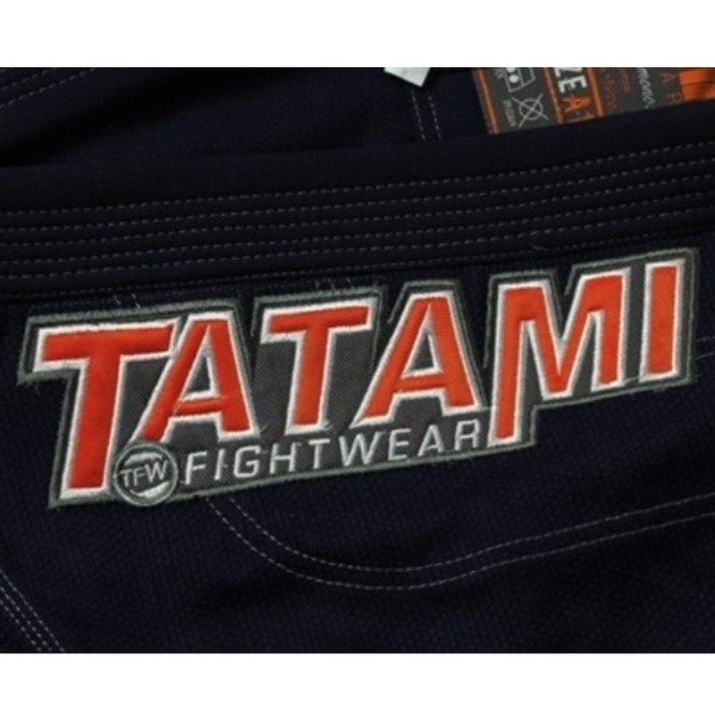 Tatami Fightwear Tatami Fightwear Estilo BJJ Gi Kimono 4.0 Navy Blau Orange