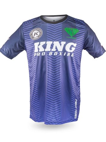 King Pro Boxing King Pro Boxing KPB Pryde 2 Performance Aero Dry T-Shirt Blauw