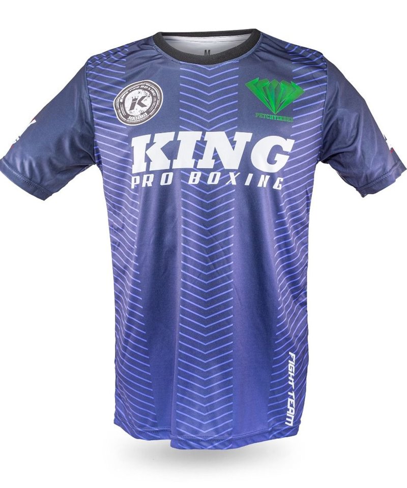 King Pro Boxing King Pro Boxing KPB PRYDE 2 Performance Aero Dry Shirt Blue