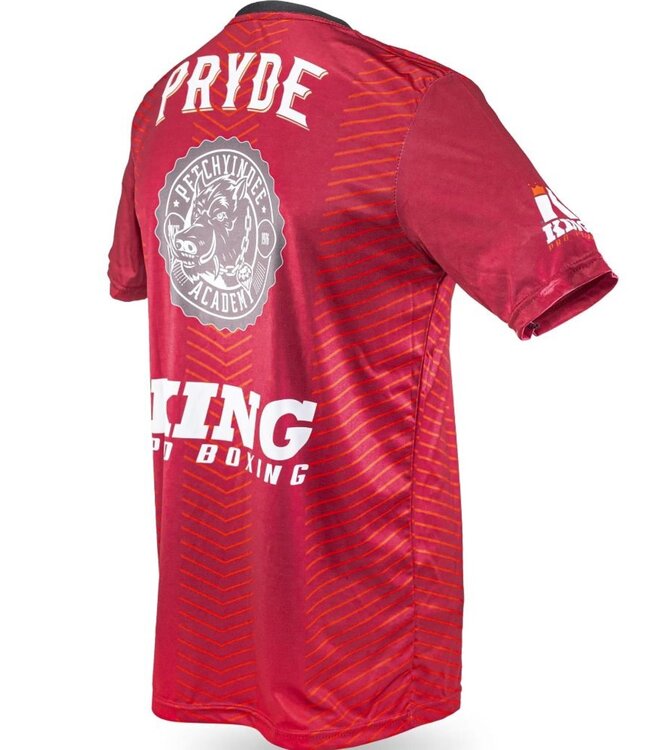 King Pro Boxing KPB Pryde 1 Performance Aero Dry T-Shirt Rood