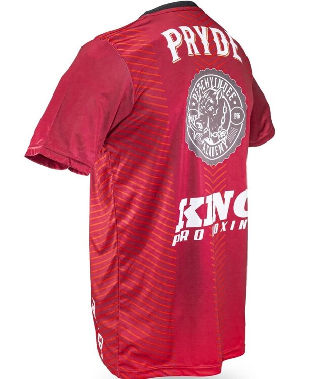 King Pro Boxing King Pro Boxing KPB PRYDE 1 Performance Aero Dry Shirt Red