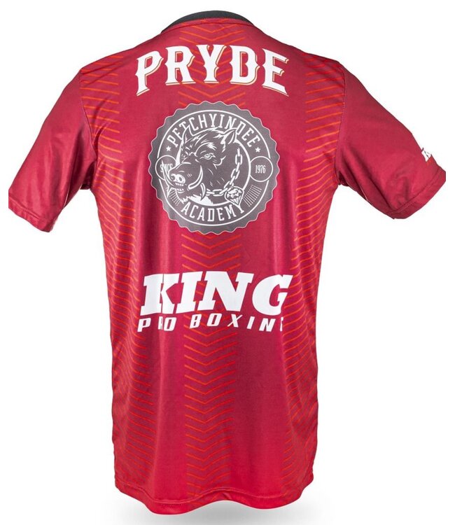 King Pro Boxing KPB Pryde 1 Performance Aero Dry T-Shirt Rood