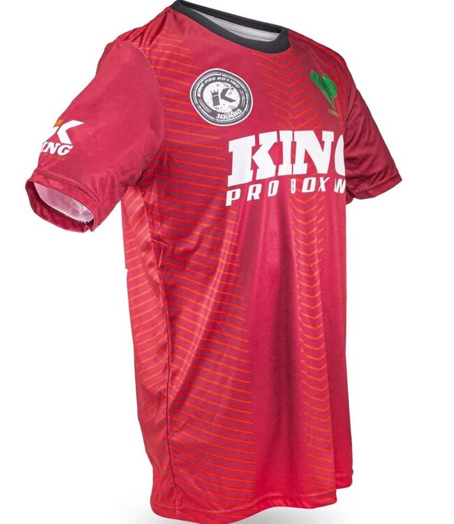 King Pro Boxing King Pro Boxing KPB PRYDE 1 Performance Aero Dry Shirt Red