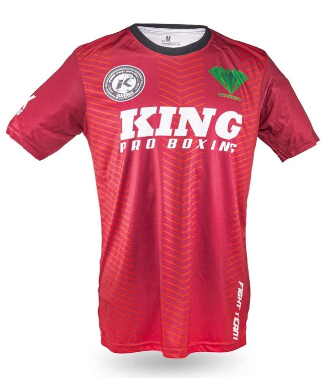 King Pro Boxing King Pro Boxing KPB PRYDE 1 Performance Aero Dry Shirt Red