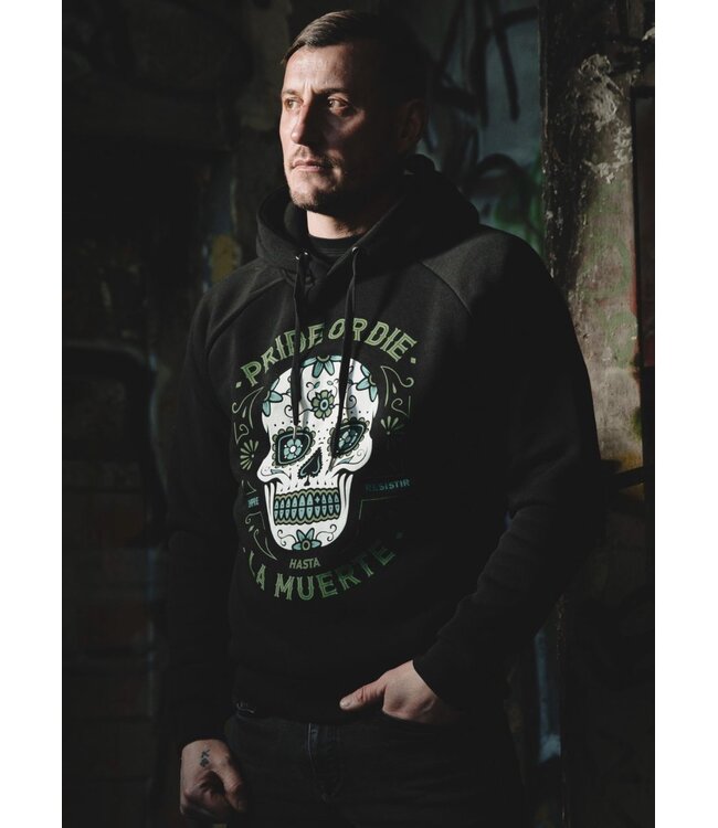 PRiDE or DiE Hoody Sweater Until Death Black