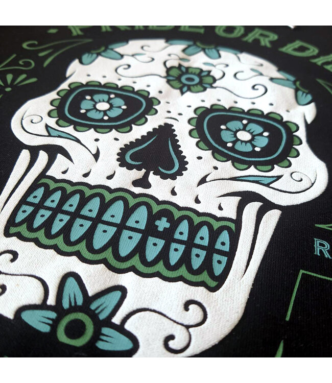 PRIDEorDiE Hoodie Sweater Until Death Schwarz