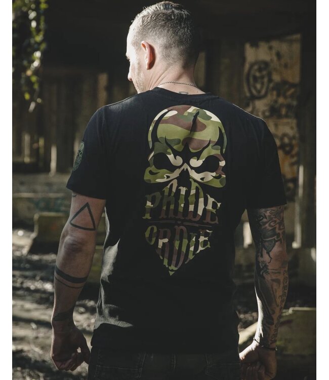 Pride or Die T Shirt Reckless Jungle Camo