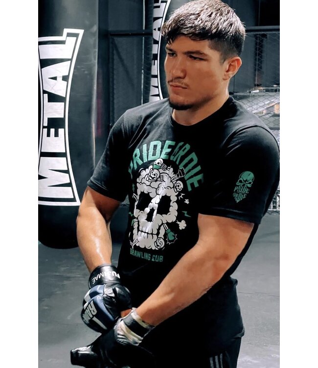 PRIDE or DiE T-Shirt Brawling Club Schwarz