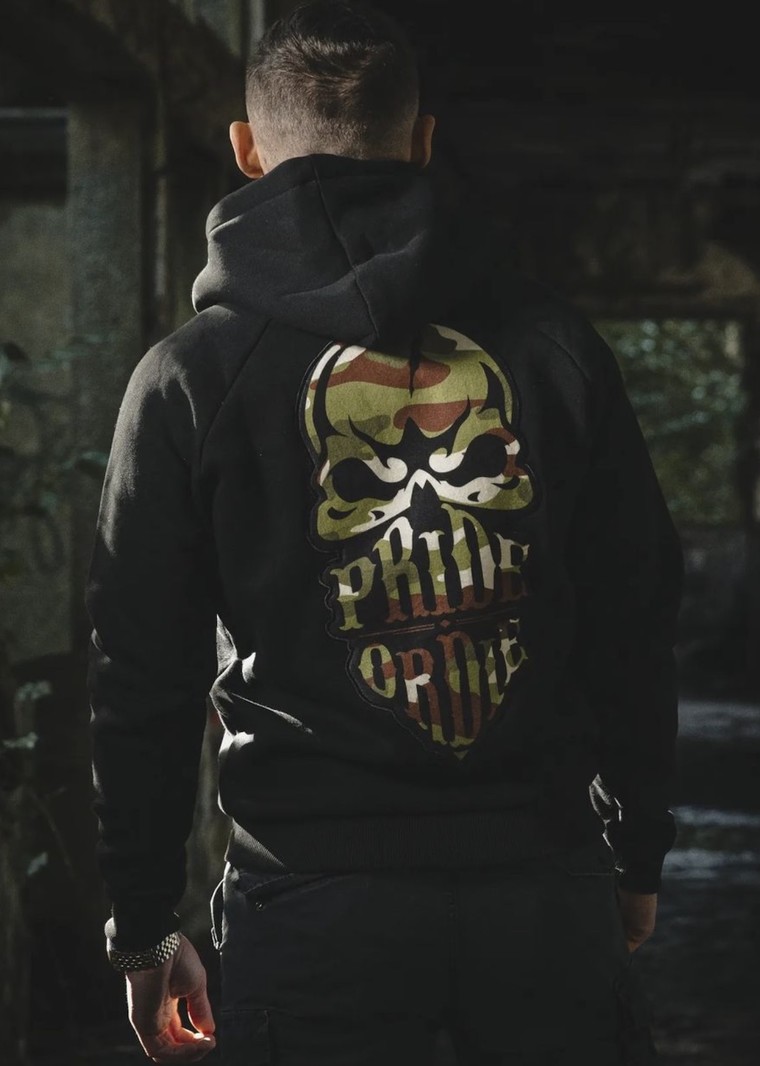 Pride or Die PRiDEorDiE Hoody RECKLESS Jungle Camo Black